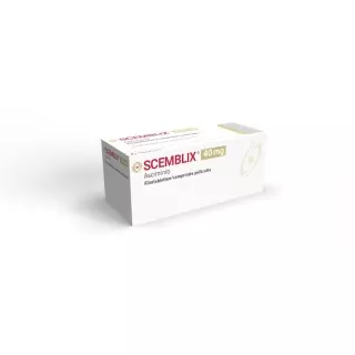 SCEMBLIX пленочная таблетка 40 мг