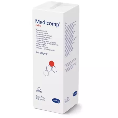 Пакет нестерильный Medicomp Extra 6 отделений S30 5x5см 100 шт.