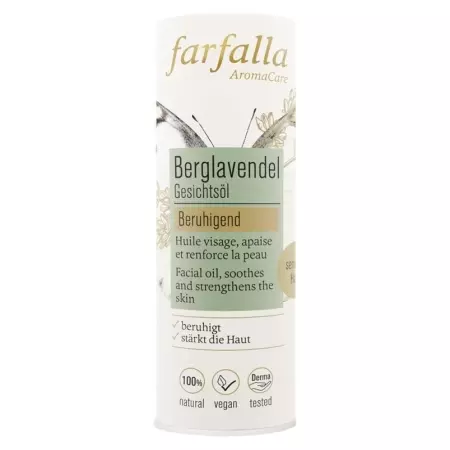 FARFALLA Gesichtsöl Berglavendel FARFALLA Gesichtsöl Berglavendel