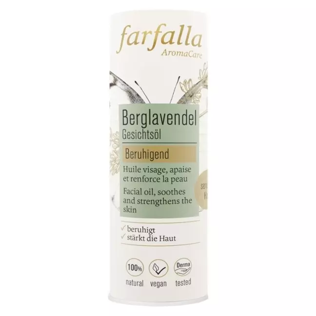 FARFALLA Gesichtsöl Berglavendel FARFALLA Gesichtsöl Berglavendel
