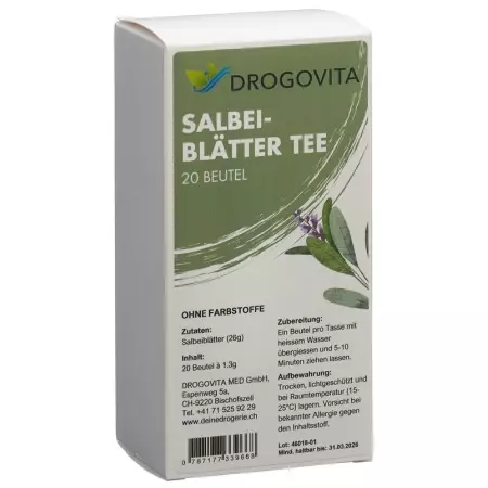 DROGOVITA Salbei Tee DROGOVITA Salbei Tee