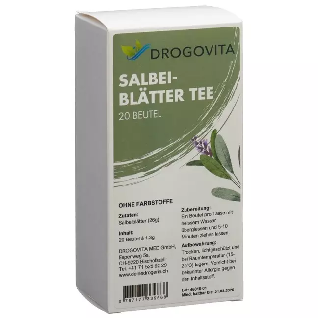 DROGOVITA Salbei Tee DROGOVITA Salbei Tee
