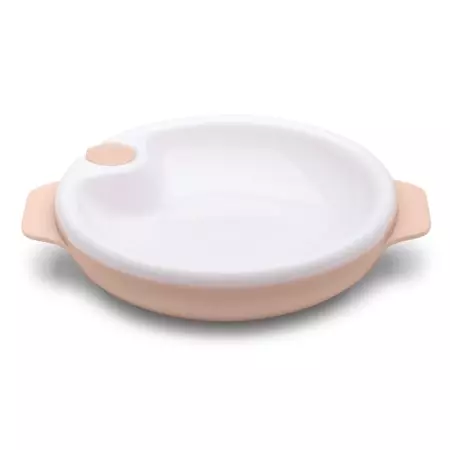 NUVITA Warmhalterteller mit Saugnapf pink (n)