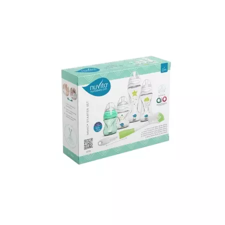 NUVITA Anti Kolik Flaschen Starter Set grün NUVITA Anti Kolik Flaschen Starter Set grün