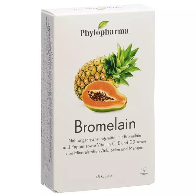 PHYTOPHARMA Bromelain Kaps PHYTOPHARMA Bromelain Kaps