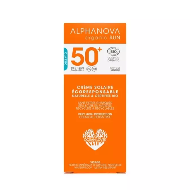 ALPHANOVA SUN Sonnencreme Monoï Bio SPF50+ ALPHANOVA SUN Sonnencreme Monoï Bio SPF50+