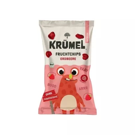 KRÜMEL Fruchtchips Erdbeere