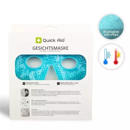 QUICK AID Gesichtsmaske Wärm- und Kältefunktion QUICK AID Gesichtsmaske Wärm- und Kältefunktion
