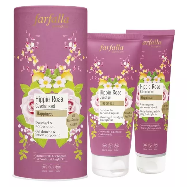 FARFALLA Geschenkset Hippie Rose