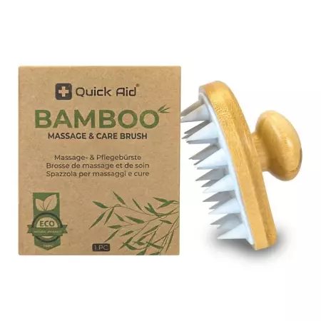 QUICK AID Bamboo Massage & Care Brush
