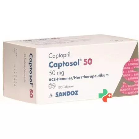 Captosol 50 mg 100 tablets Captosol 50 mg 100 tablets