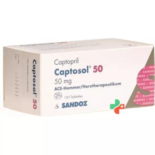 Captosol 50 mg 100 tablets Captosol 50 mg 100 tablets