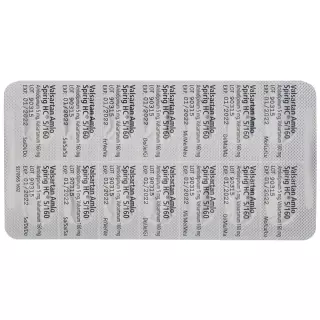 Valsartan Amlo Spirig HC Filmtabletten 5/160mg 98 Stück