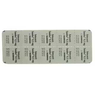 Entecavir Sandoz Filmtabletten 0.5mg 30 Stück