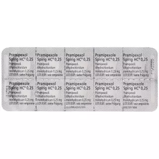 Pramipexol Spirig HC Tabletten 0.25mg (neu) 100 Stück