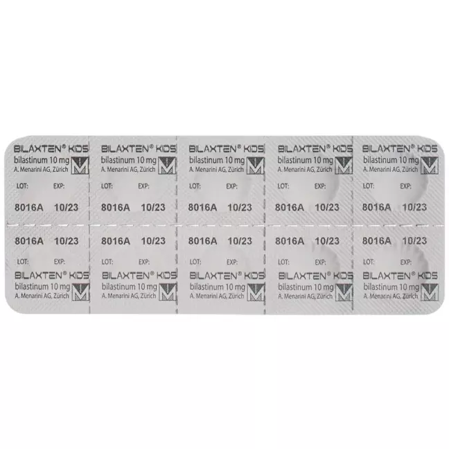 Bilaxten Kids Schmelztabletten 10mg 10 Stück