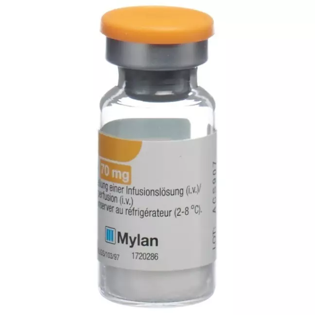 Caspofungin Mylan Trockensubstanz 70mg Durchstechflasche