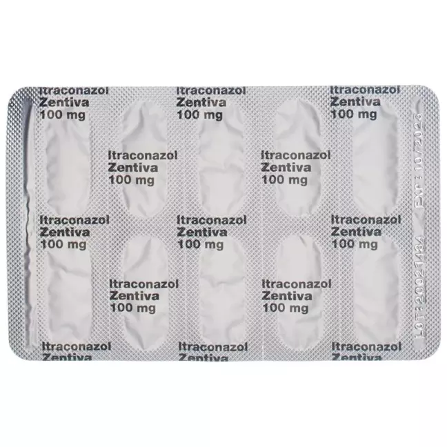 Itraconazol Zentiva Kapseln 100mg 30 Stück Itraconazol Zentiva Kapseln 100mg 30 Stück