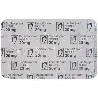 Escitalopram Nobel Filmtabletten 20mg 14 Stück