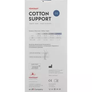 Носки Venosan COTTON SUPPORT A-D M белые 1 пара