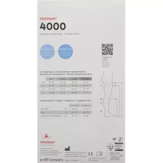 Venosan 4002 A-GHS KKL2 S длинный закрытый черный 1 пара