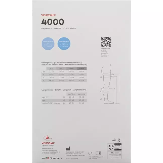 VENOSAN 4002 A-TU KKL2 M короткие закрытые мексиканец 1 пара
