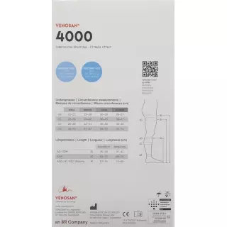 VENOSAN 4002 A-GH KKL2 S укороченный мексиканский 1 пара