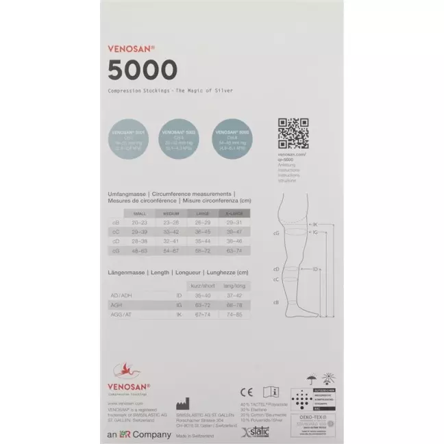 VENOSAN 5001 A-D KKL1 M длинный песок 1 пара