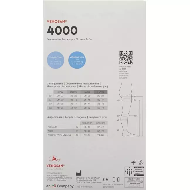 VENOSAN 4001 A-GH KKL1 XL длинный открытый песок 1 пара VENOSAN 4001 A-GH KKL1 XL длинный открытый песок 1 пара