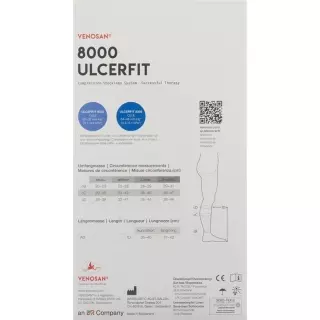 Venosan 8002 Ulcerfit Set A-d Kkl2 L Short