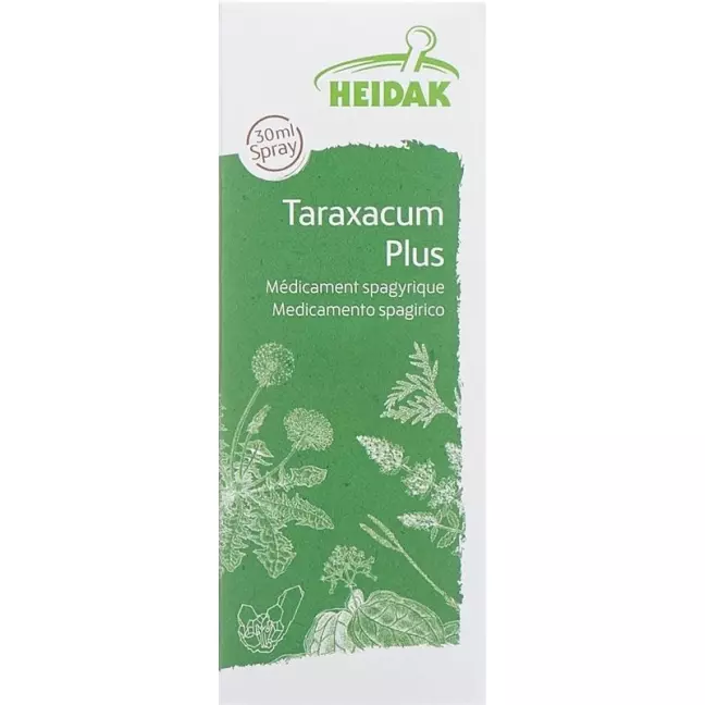 Heidak Spagyrik Taraxacum Plus Spray Flasche 30ml Heidak Spagyrik Taraxacum Plus Spray Flasche 30ml