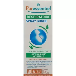 PURESSENTIEL спрей для горла и дыхательных путей