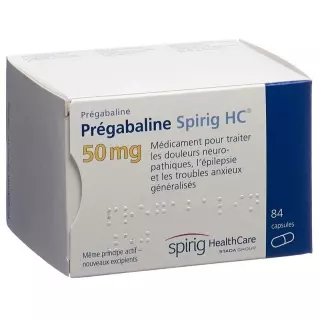 Pregabalin Spirig HC Kapseln 50mg (neu) 84 Stück