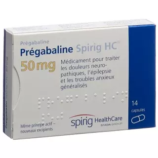 Pregabalin Spirig HC Kapseln 50mg 14 Stück