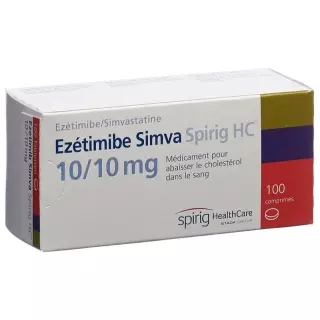 Ezetimib Simva Spirig HC Tabletten 10/10mg 100 Stück