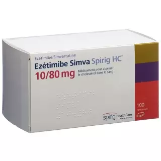 Ezetimib Simva Spirig HC Tabletten 10/80mg 100 Stück