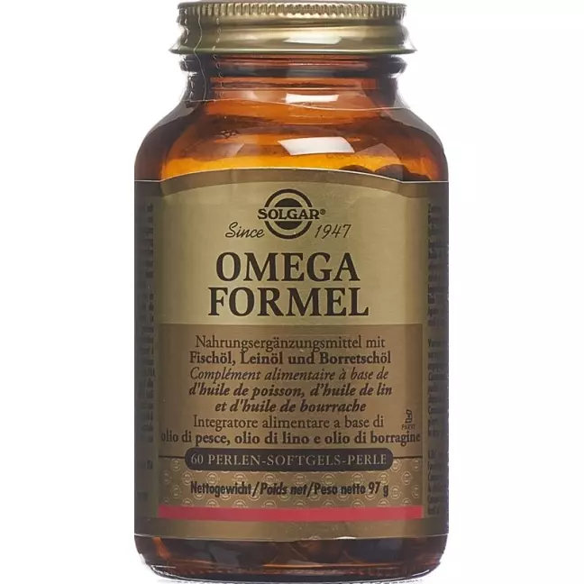 Бутылка Solgar Omega Formula Pearls 60 шт. Бутылка Solgar Omega Formula Pearls 60 шт.