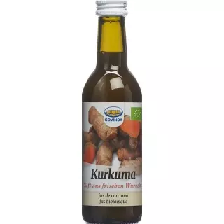 Био-бутылка сока куркумы Govinda 250 мл