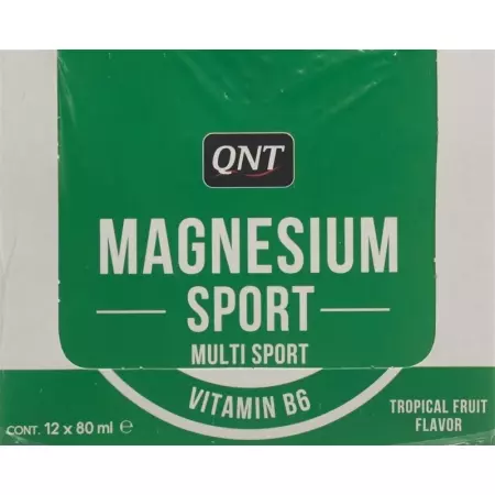 Qnt Magnesium Vit B6 Shot Tropical Frui 12x 80ml Qnt Magnesium Vit B6 Shot Tropical Frui 12x 80ml