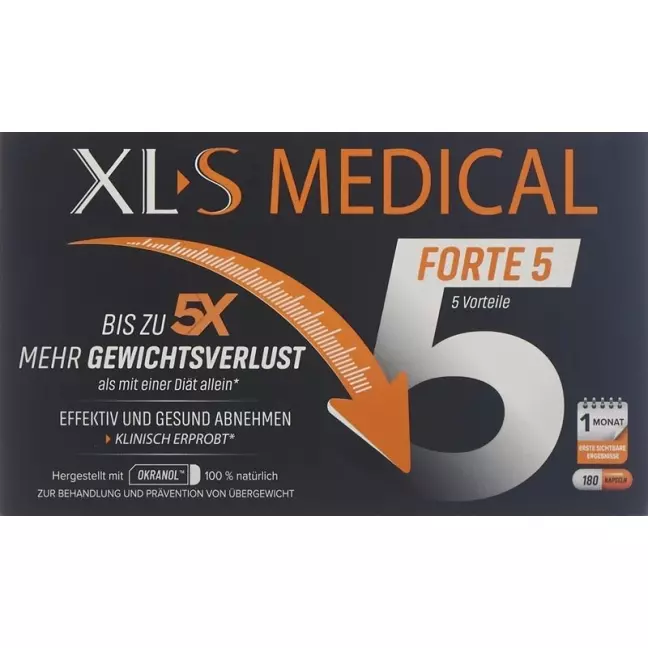 XL-S MEDICAL Форте 5 капсул Блист 180 шт.