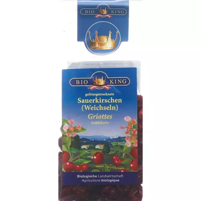 Bioking Вишня кислая сублимированная органическая 50г