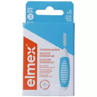 Межзубные щетки Elmex 0,6 мм синие 6 шт.