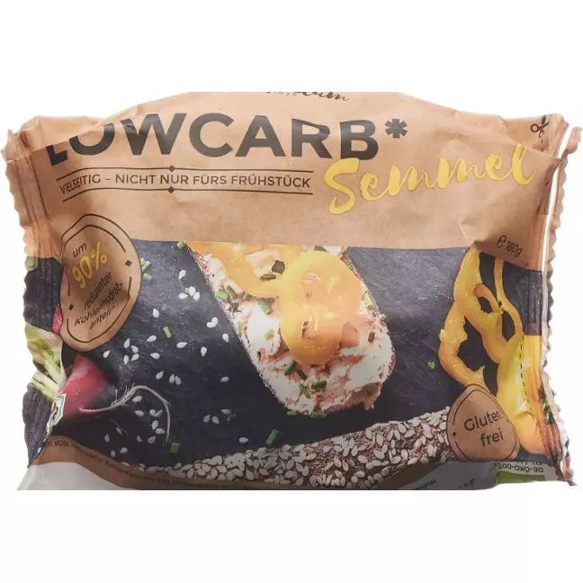 Хлеб Panifactum Lowcarb органический без глютена 160г Хлеб Panifactum Lowcarb органический без глютена 160г