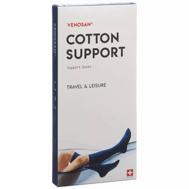 Носки Venosan COTTON SUPPORT A-D S черные 1 пара Носки Venosan COTTON SUPPORT A-D S черные 1 пара