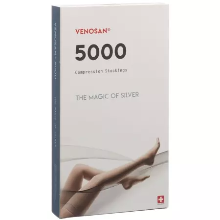 VENOSAN 5002 A-D KKL2 M длинный черный 1 пара VENOSAN 5002 A-D KKL2 M длинный черный 1 пара