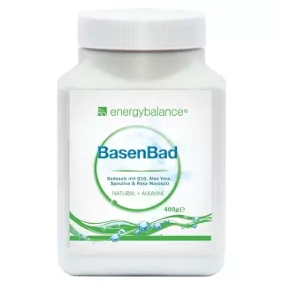 Щелочная соль для ванн Energybalance, банка 400 г.