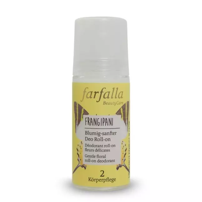 Шариковый дезодорант Frangipani Farfalla с цветочным рисунком 50 мл Шариковый дезодорант Frangipani Farfalla с цветочным рисунком 50 мл