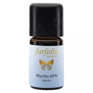 Farfalla Мирра 80% эфирное масло Organic Wild Collection 5 мл