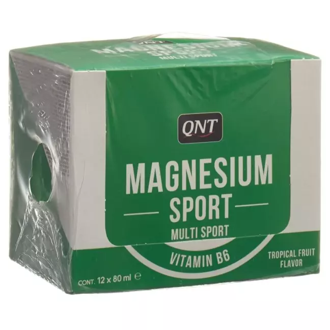 Qnt Magnesium Vit B6 Shot Tropical Frui 12x 80ml Qnt Magnesium Vit B6 Shot Tropical Frui 12x 80ml
