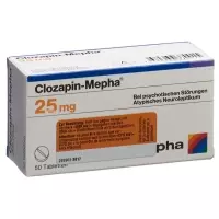 Clozapin Mepha Tabletten 25mg 50 Stück